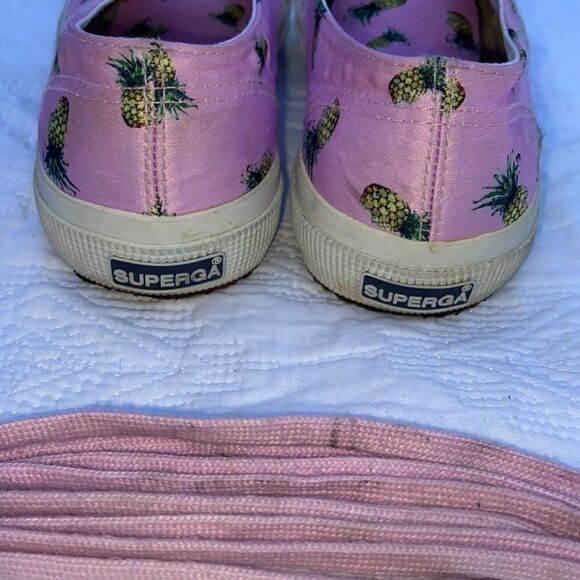 Superga Pineapple Shoes Size US 6.5 Anthropologie - Picture 7 of 8